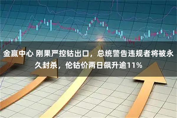 金赢中心 刚果严控钴出口，总统警告违规者将被永久封杀，伦钴价两日飙升逾11%